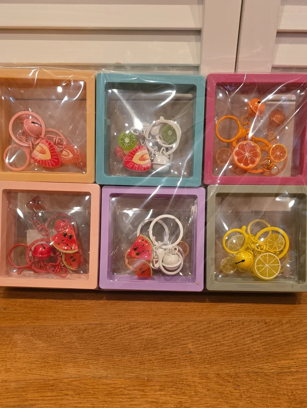 BULK Fruit Keychains & Floating Box - Picture 2 of 6